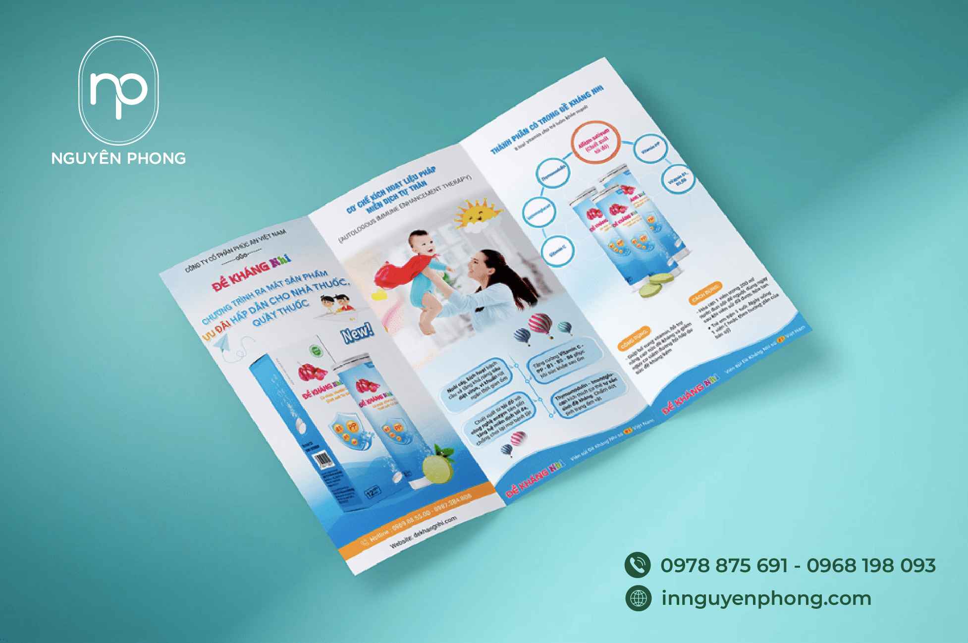 In tờ rơi đẹp mắt với thiết kế sáng tạo